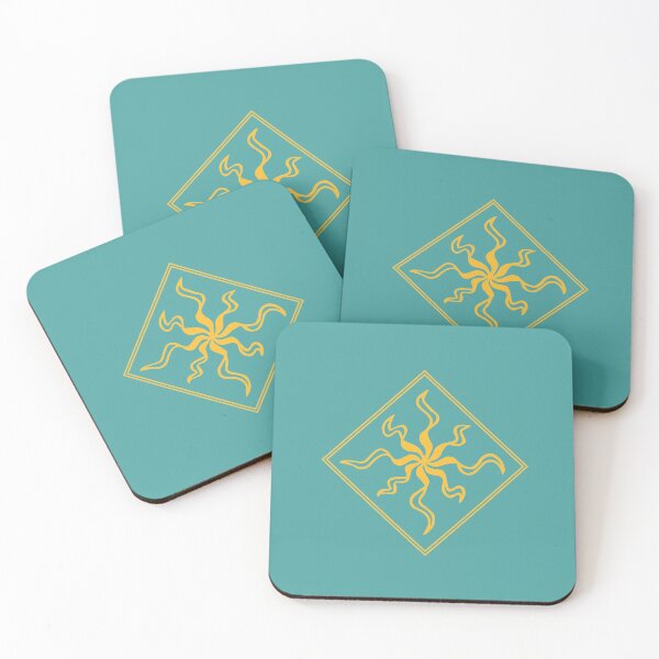 Item preview, Silmaril Book Cover Icon | Gold, Teal Blue designed and sold by RocketPunchSC.