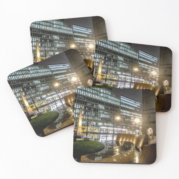 Item preview, A Rainy Manchester Night in St Peter's Square Manchester designed and sold by SarahStephensPh.