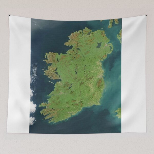 Item preview, Ireland Country View Flag Map designed and sold by brownbread-.
