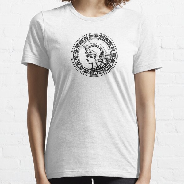 Athena/Minerva - black Essential T-Shirt