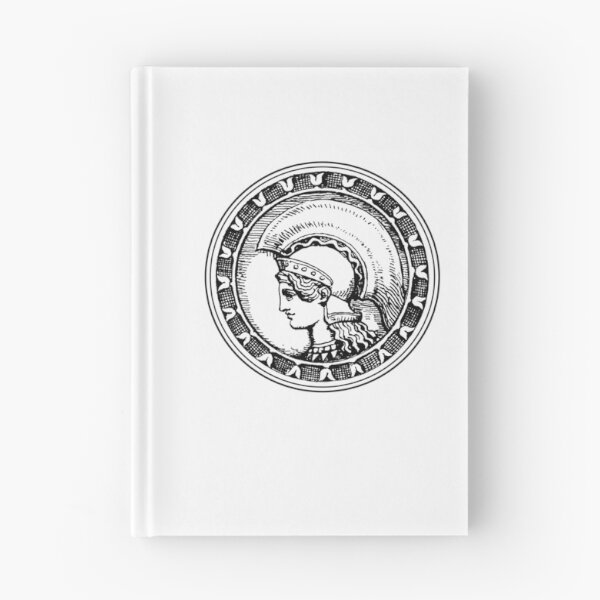 Aperçu de l'œuvre Athena / Minerva - noir créée et vendue par Hawthorn Mineart.