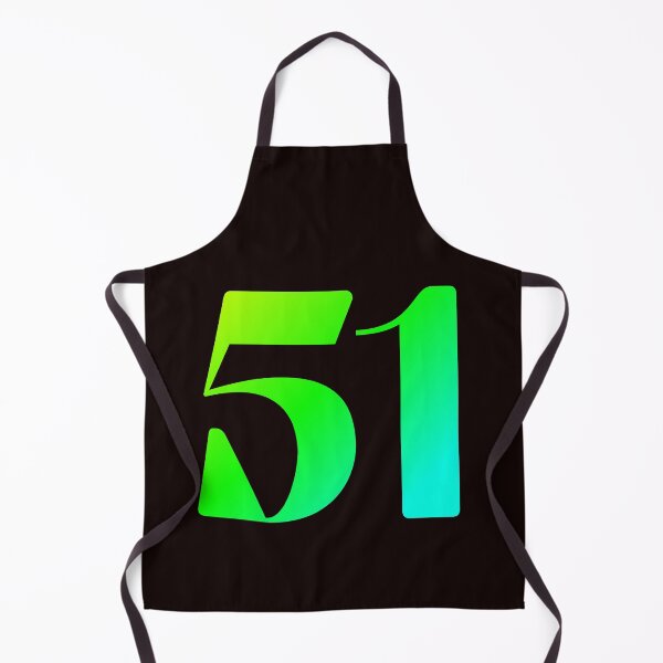 Item preview, 51 Green gradient Alien UFO area 51 conspiracy theory lovers gift designed and sold by OnlyGoodVibesZ.