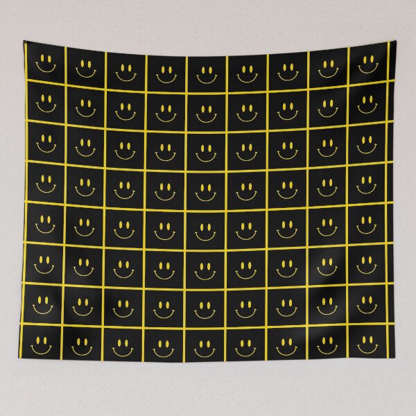 Item preview, Square Smile  | Happy Face | Black | designed and sold by HappyFaceCo.