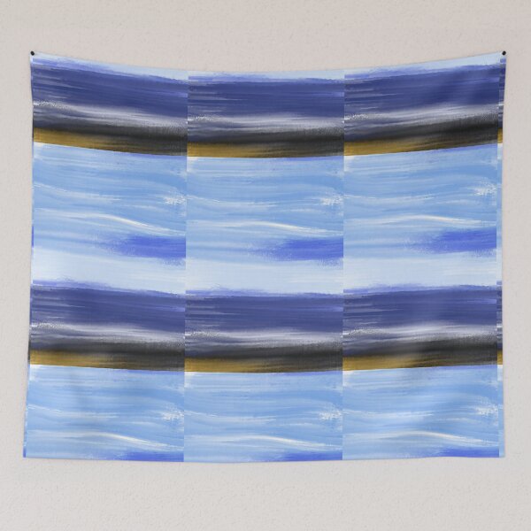 Item preview, Blue color painting  designed and sold by Budoorsaeedoo.