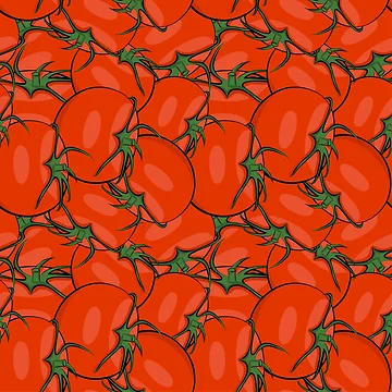 Artwork thumbnail, Tomato pattern by EngineerGoC