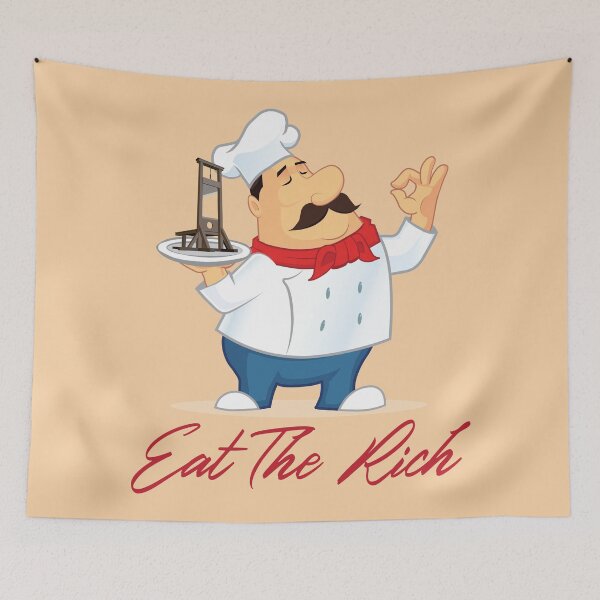 Item preview, Eat The Rich designed and sold by Billydice.
