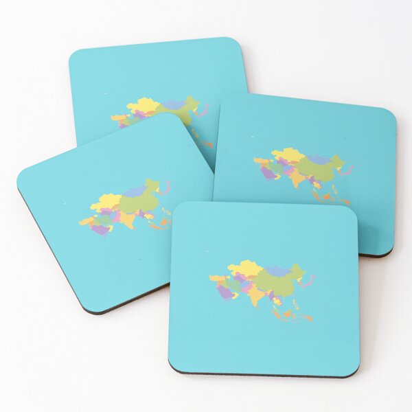 Item preview, continent map , countries with cool pattern colourfull designed and sold by rashadat.