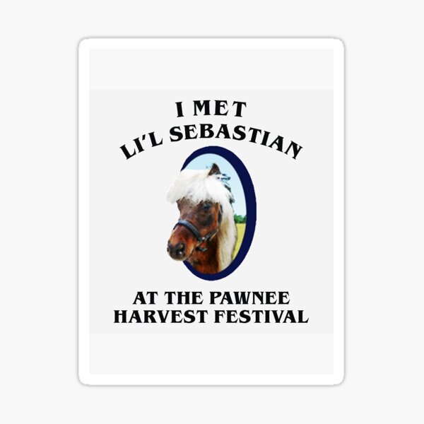 Parks and Rec Li'l Sebastian Sticker
