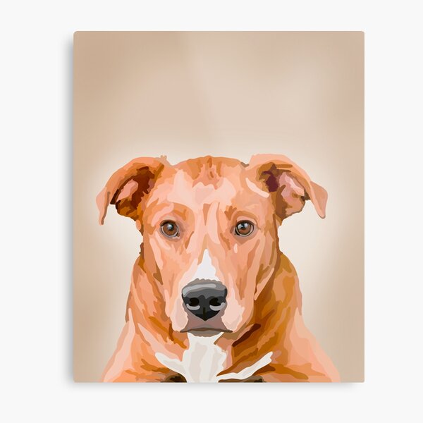 Pitbull Lab Mix Puppy Dog Cathy Peek Pets Art Jigsaw Puzzle by Cathy Peek -  Fine Art America