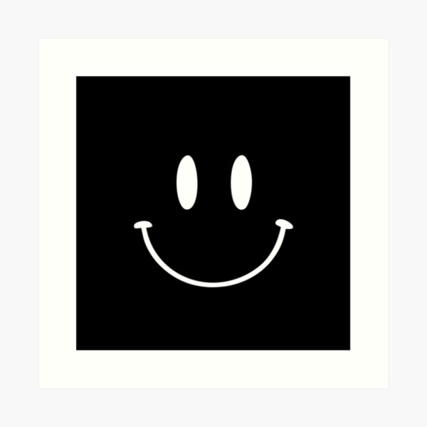 A happy smile　画像5.6及び7.8　白B　黒B　各1台 Happy Smile - 3D-Emoji 1/6 - Black and White Sphere - VECTOR