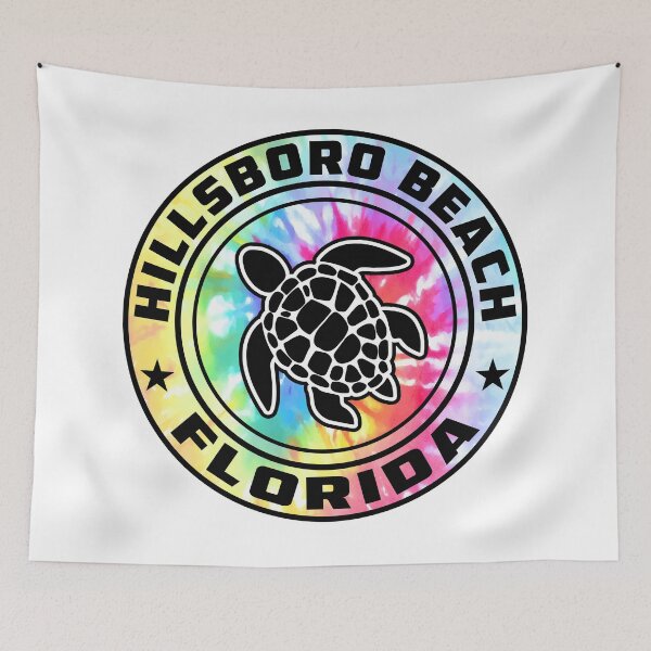 Item preview, Hillsboro Beach Florida Sea Turtle FL designed and sold by DESTINATIONS DECAL.