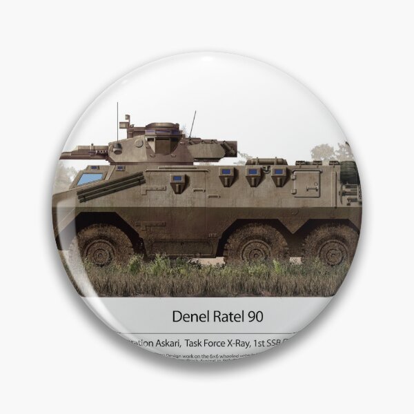 Item preview, Denel Ratel 90, Operation Askari, Task Force X-Ray, 1st SSB Dec. 1983 designed and sold by TheCollectioner.