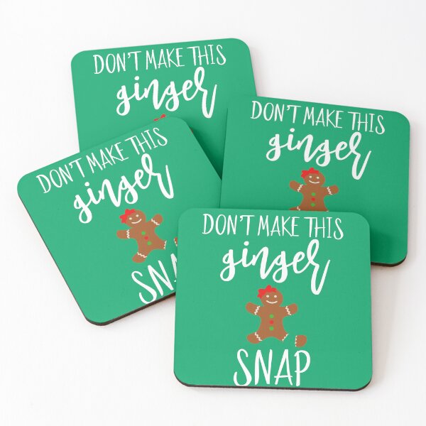 Item preview, Don't Make This Ginger Snap Funny Redhead Christmas Gifts designed and sold by alb245.