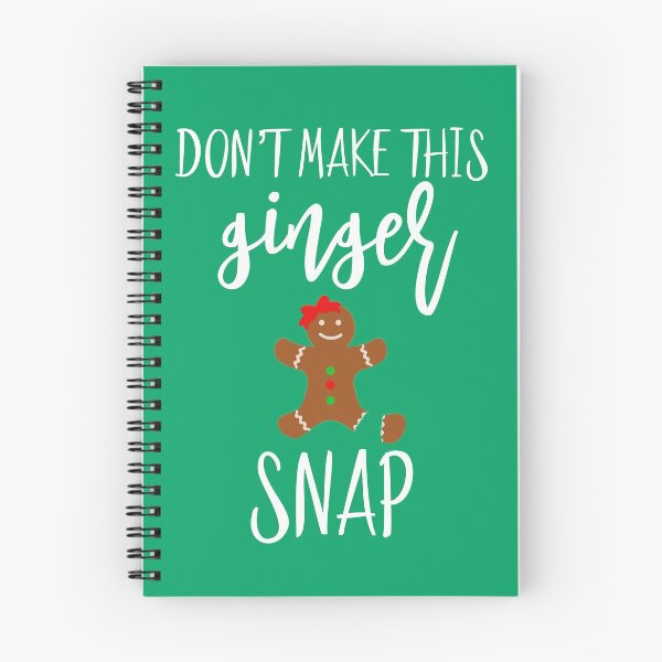 Item preview, Don't Make This Ginger Snap Funny Redhead Christmas Gifts designed and sold by alb245.