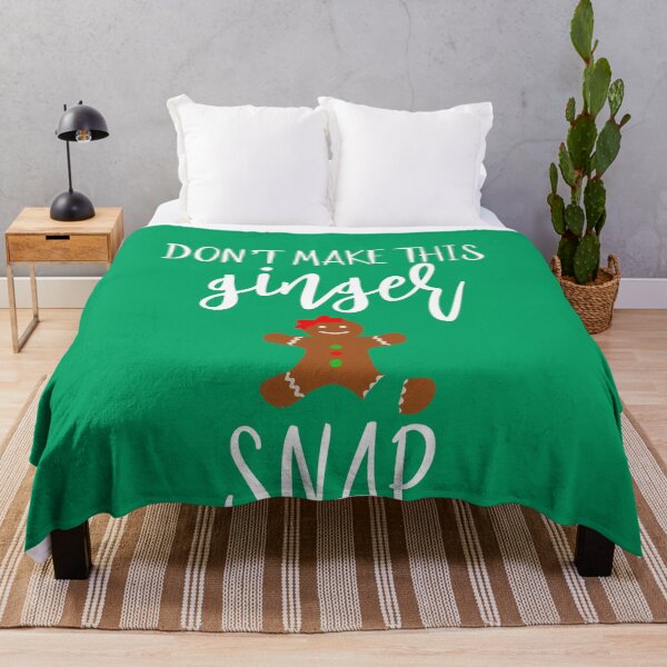 Item preview, Don't Make This Ginger Snap Funny Redhead Christmas Gifts designed and sold by alb245.