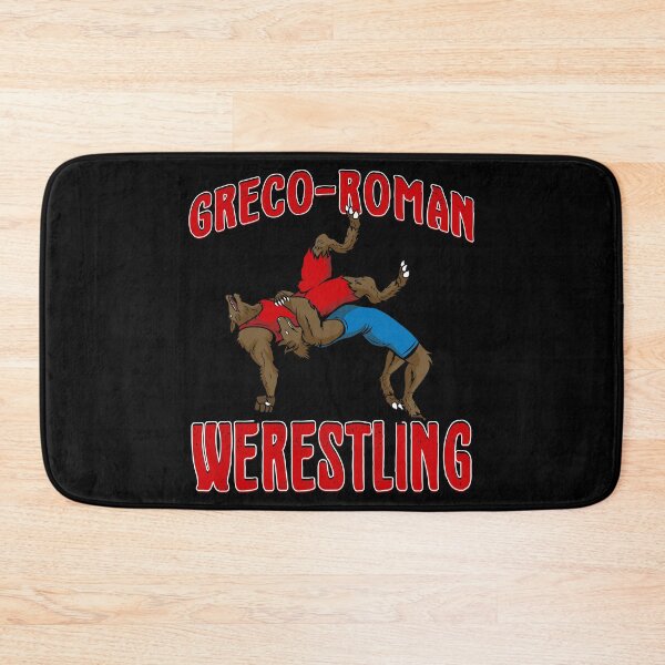 Item preview, Halloween Greco-Roman Wrestler Werewolf designed and sold by Gold Wings Tees.