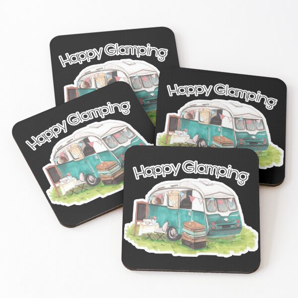 Item preview, Happy Glamping - camping - Boo-da-chay designed and sold by Boo-da-chay.