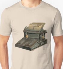 Antique Typewriter Unisex T-Shirt