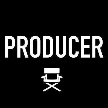 Artwork thumbnail, Producer - Film Crew Chair For Cinema Movie Lovers / Film Buffs by JukeLox