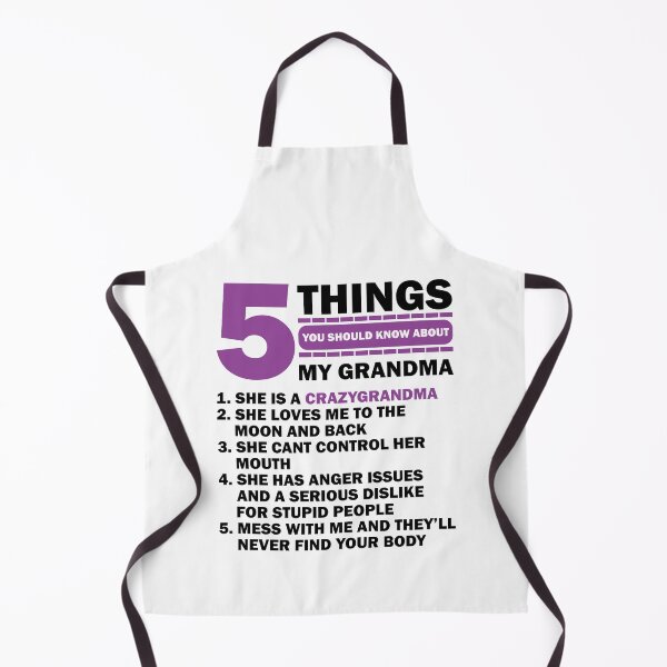 Item preview, 5 Things You Should Know About My Grandma funny Nana Mother designed and sold by TheMattDesigns.