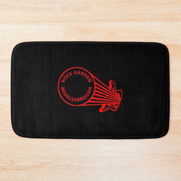 Item preview, Rock Garden Reimagined Red on Black Backstage Pass Middlesbrough designed and sold by Logo-A-GoGo.