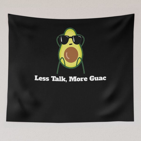 Item preview, Funny Avocado Gifts - Less Talk More Guac - Funny Gift For Avocado Lover - Gift For Guacamole Lover designed and sold by Galvanized.