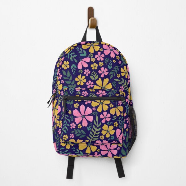 Item preview, Pink and Yellow Flowers designed and sold by AllyArtDesigns.