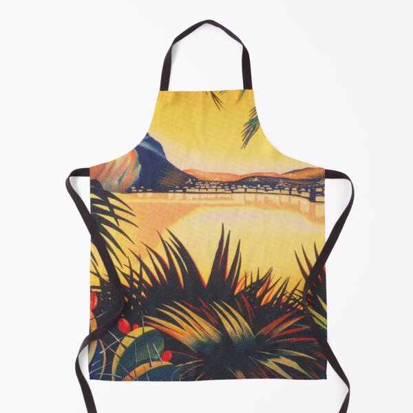 Item preview, Lugano Switzerland Vintage Travel Poster designed and sold by vintagevivian.