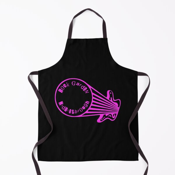Item preview, Rock Garden Reimagined Punk Font Neon Pink on Black Backstage Pass Middlesbrough designed and sold by Logo-A-GoGo.