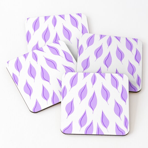 Item preview, Simple purple leafs designed and sold by EarthlingHelena.