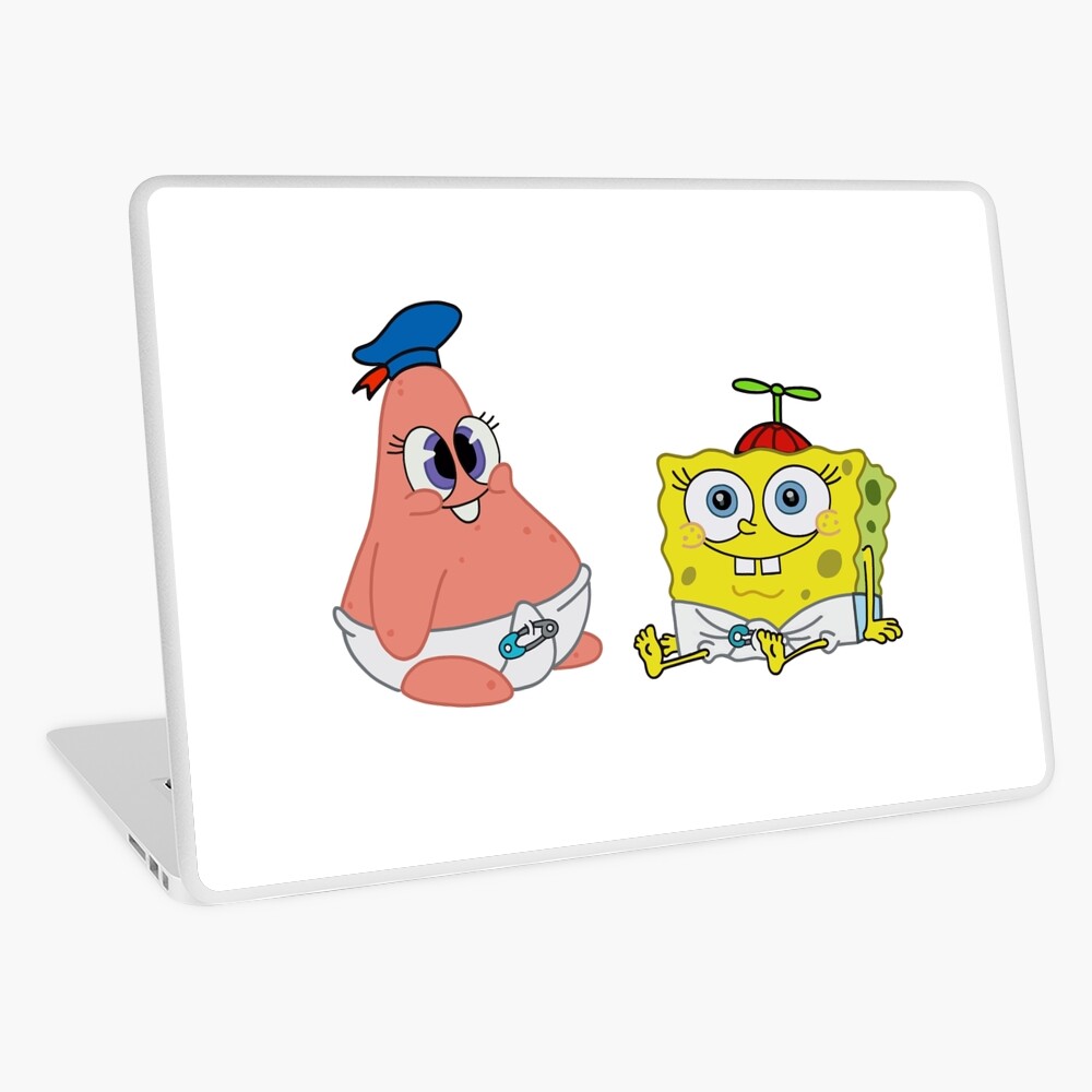 Funda Y Vinilo Para Ipad Bebe Bob Esponja Y Patricio De Lindsayostroff Redbubble