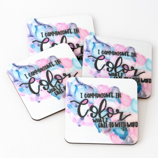 Item preview, I communicate in color what I fail to with words designed and sold by artworkbyevie1.