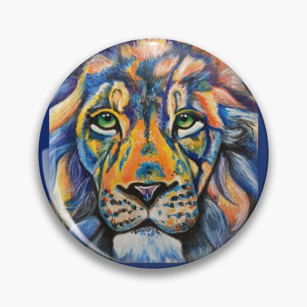 Item preview, Colorful Lion designed and sold by Morgan Guinessey.