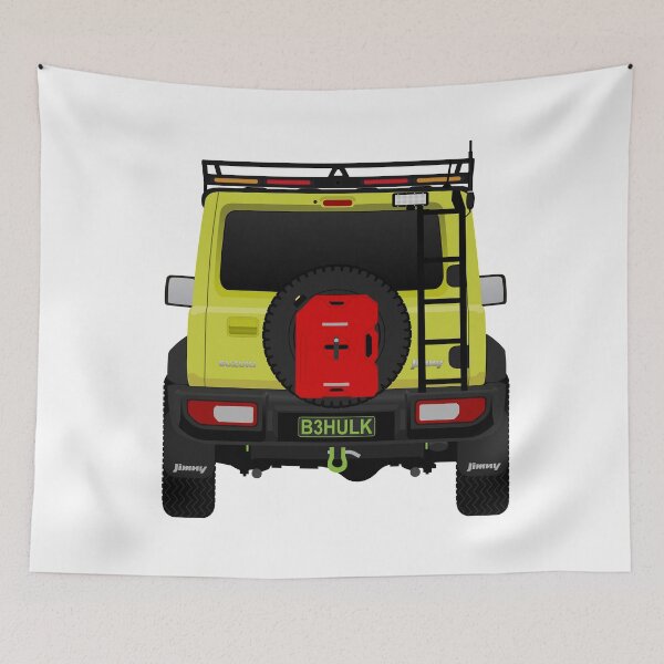 Item preview, 4x4 jimny new version 2019 green Custom REAR V.1 designed and sold by MandalaPics.