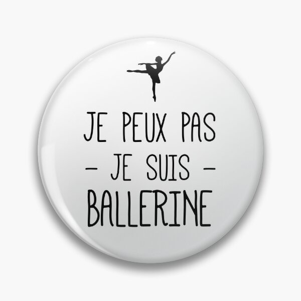 Item preview, I can't I'm a ballerina designed and sold by Sasha-Arts.