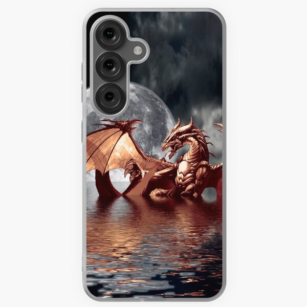 Item preview, Dragon & Moon Fantasy Mythical Design designed and sold by NaturePrints.