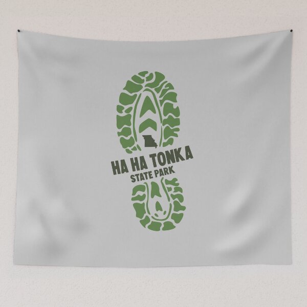 Item preview, Ha Ha Tonka State Park Missouri MO Hiking Boot designed and sold by palmettodigital.