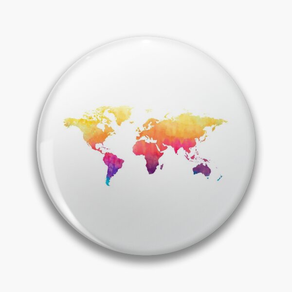 Item preview, world map colorfull designed and sold by AdelDa19.