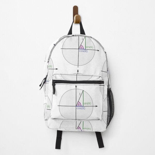 #Sine, #Cosine, #Triangle, #Geometry, Trigonometry, Math Formulas, Angles, Sides Backpack