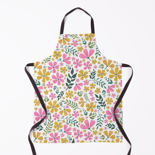 Item preview, Pink and Yellow Flowers 2 designed and sold by AllyArtDesigns.