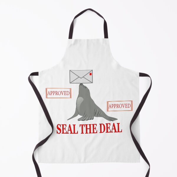 Item preview, Seal The Deal, sealife, seal (animal), seal, animal, marine, aquatic, gift, gift idea, funny, pun, designed and sold by bimmer325.