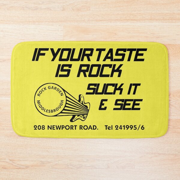 Item preview, Rock Garden Reimagined Taste Is Rock Middlesbrough designed and sold by Logo-A-GoGo.