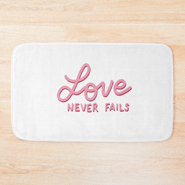 Item preview, Love Never Fails | Faith | Christian designed and sold by LoveAlwaysLexy.