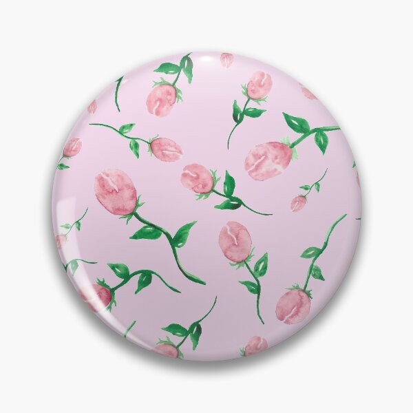 Item preview, Watercolor rose buds romantic pattern  designed and sold by KatieDiamondArt.
