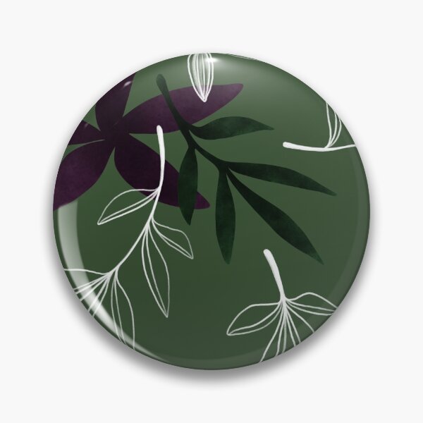 Item preview, Purple on green • Nocturnal flora designed and sold by ArmDuno.