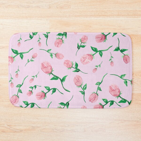 Item preview, Watercolor rose buds romantic pattern  designed and sold by KatieDiamondArt.