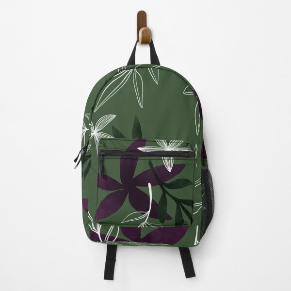 Item preview, Purple on green • Nocturnal flora designed and sold by ArmDuno.