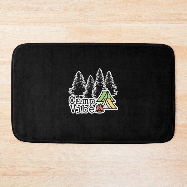 Item preview, Camp Vibe - Camping Tents, Campfire and Trees - Boo-da-chay designed and sold by Boo-da-chay.