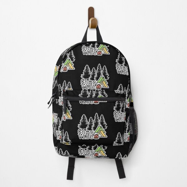 Item preview, Camp Vibe - Camping Tents, Campfire and Trees - Boo-da-chay designed and sold by Boo-da-chay.