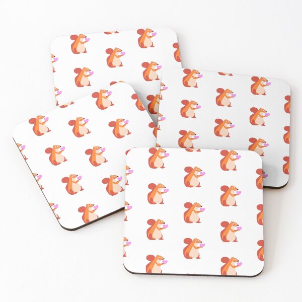 Item preview, squirrel / sticker / squirrel in love designed and sold by voicivoila.